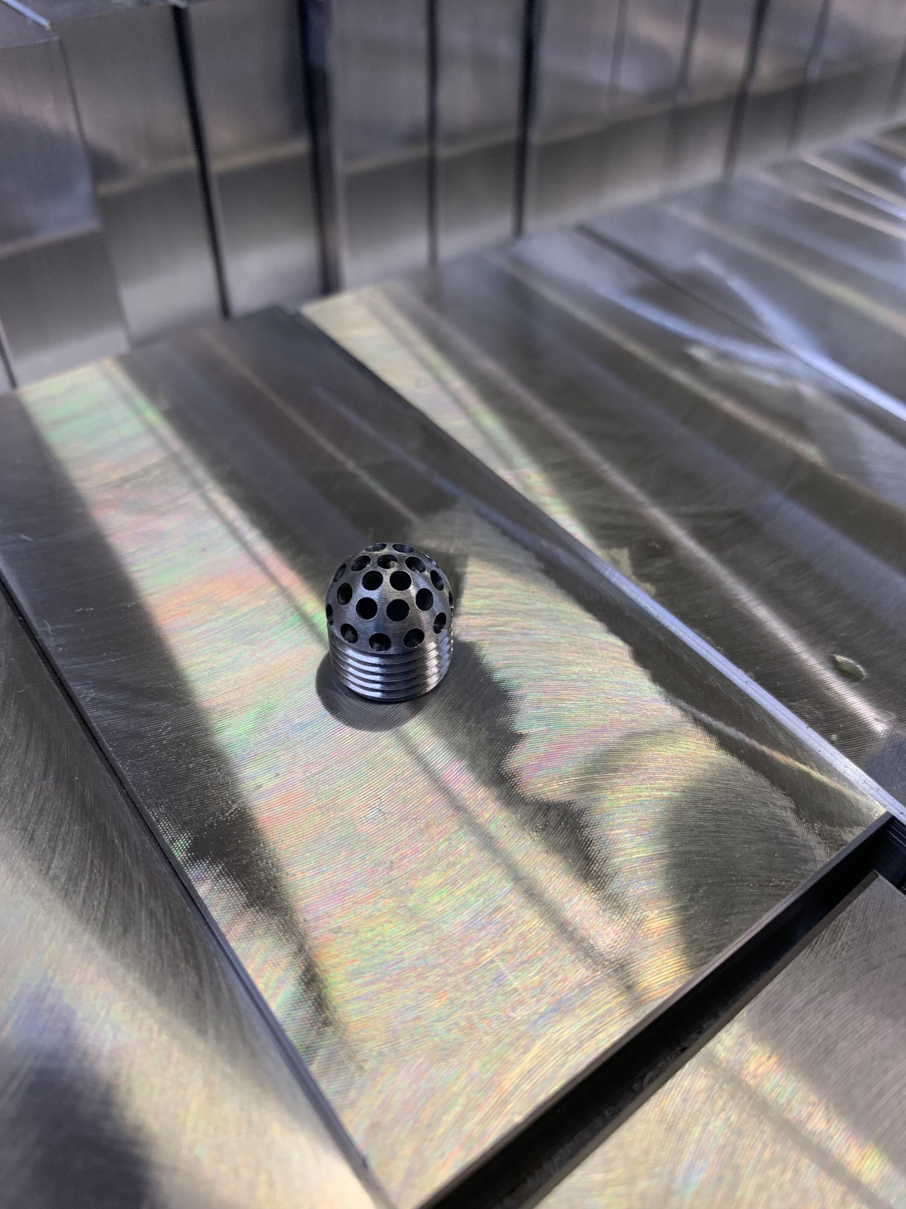 CNC machining shop floor